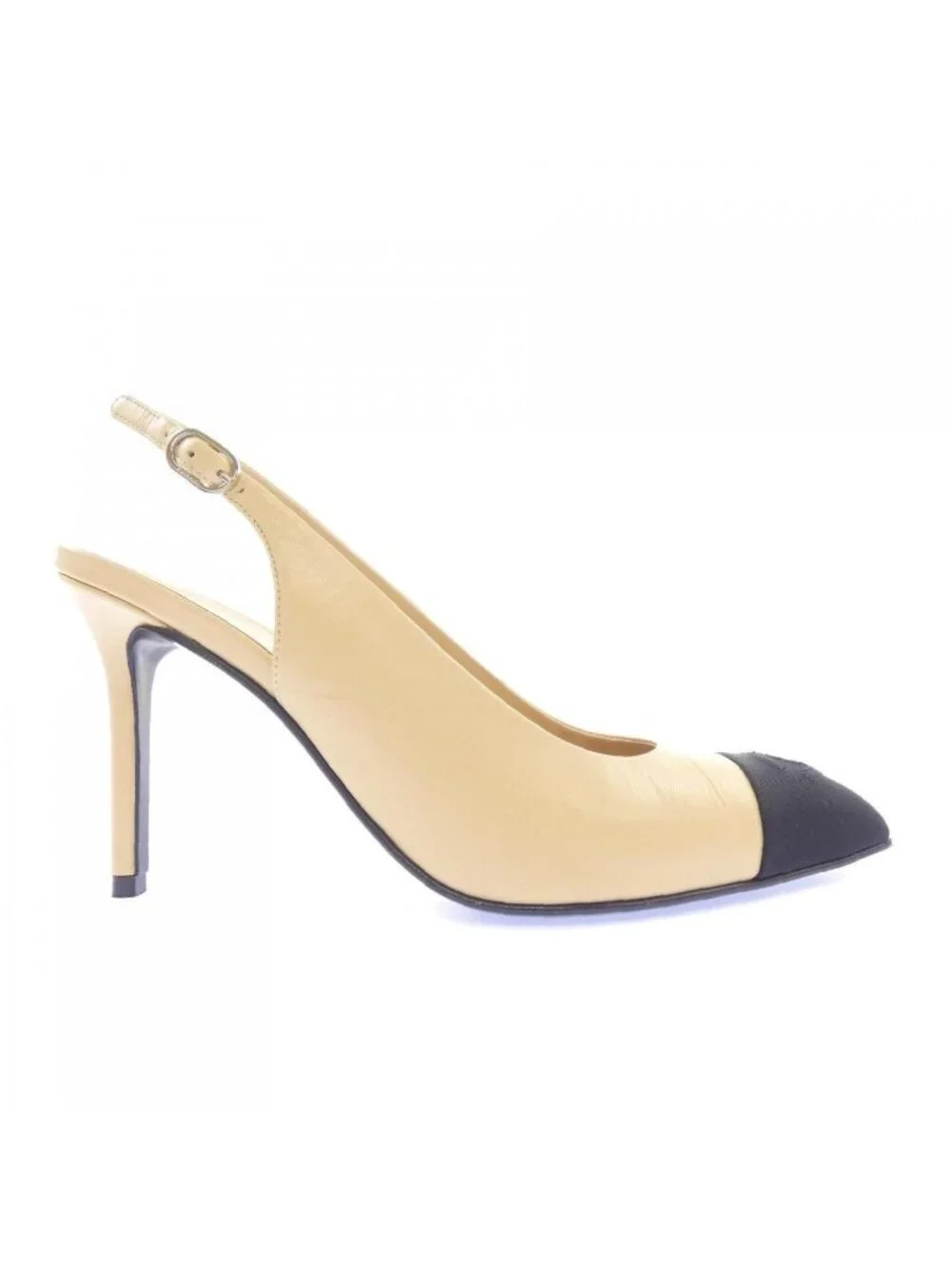 Chanel Slingback Pumps Heel